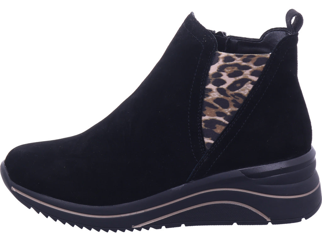 Remonte Damen Stiefel Remonte Stiefelette in schwarz