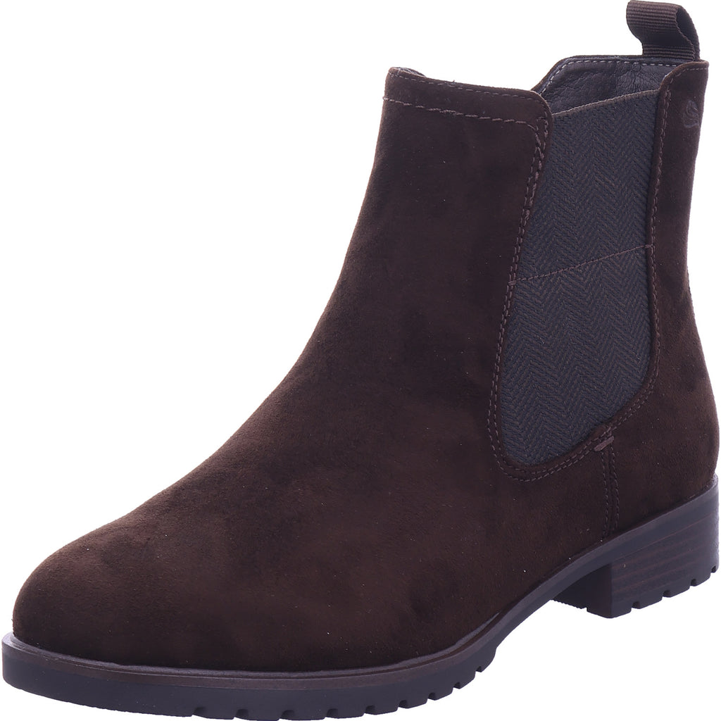 Jana women's ankle boot in brown