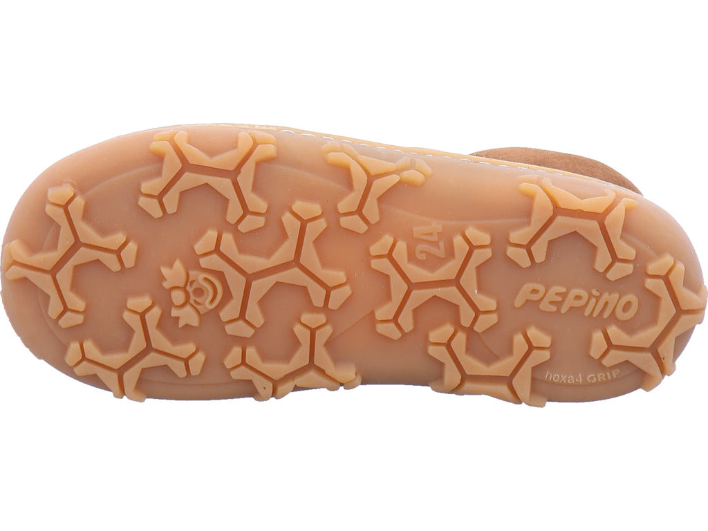 Chlapecké kotníkové boty Ricosta v hnědé barvě