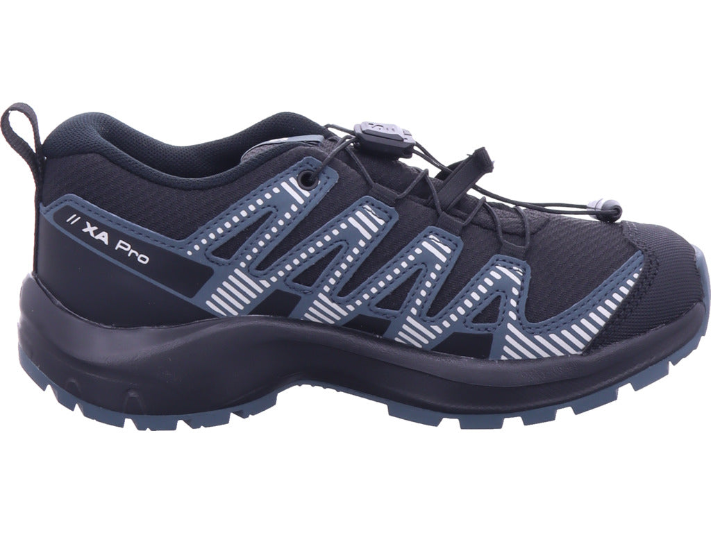 Salomon Jungen Wanderschuh Xa Pro V8 Cswp J in schwarz