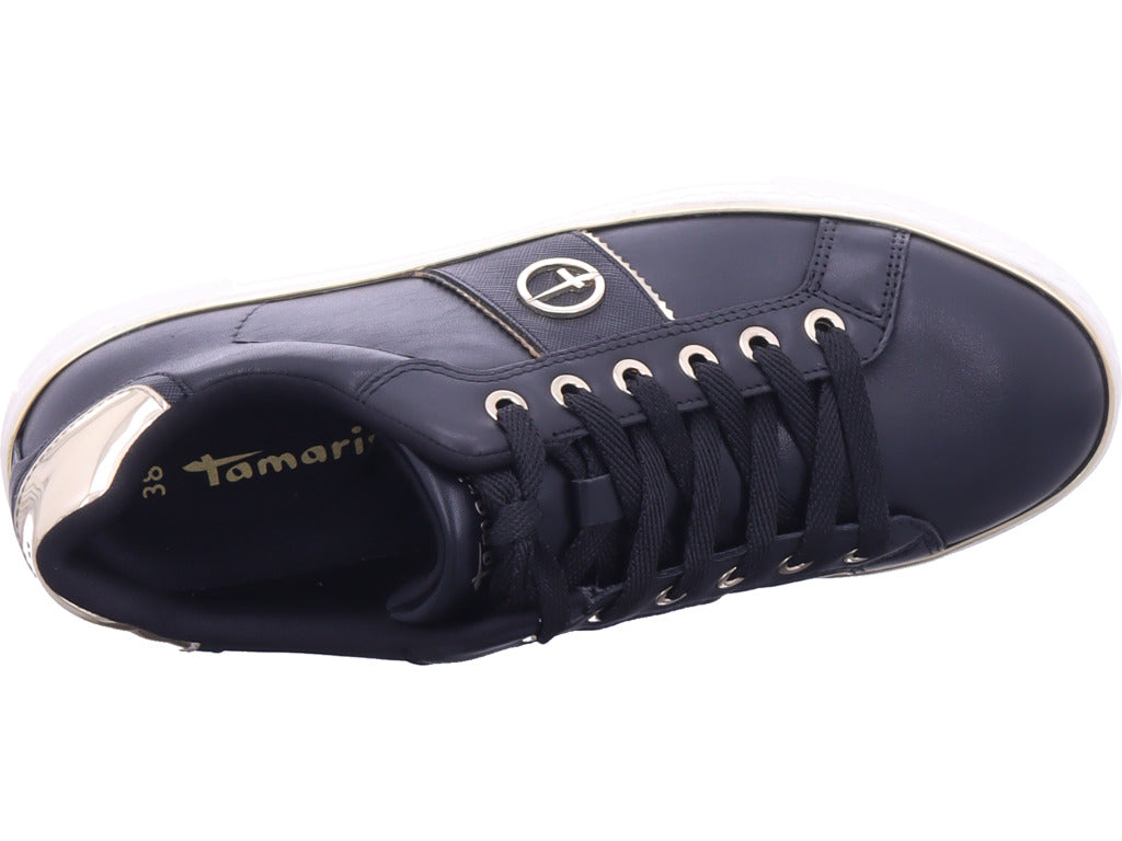 Tamaris Damen Sneaker  in schwarz