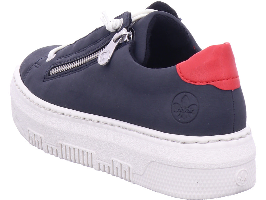 Rieker Damen  Fsk Damen Halbschuhe in blau