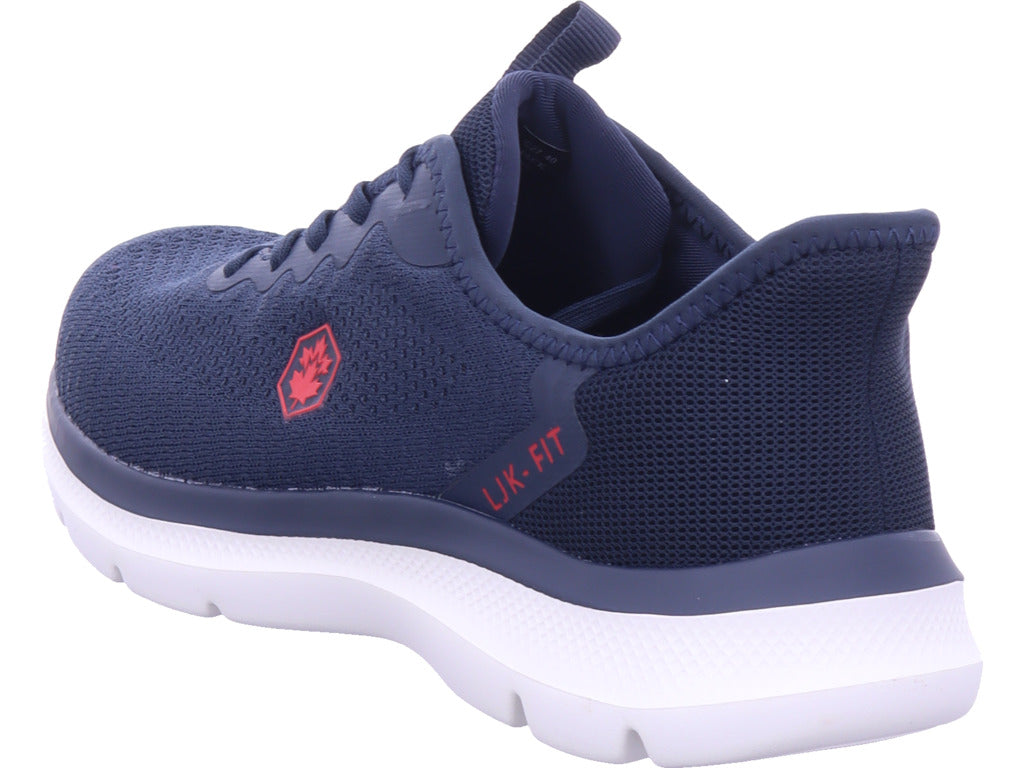 lumberjack Herren Sneaker Carlo in schwarz