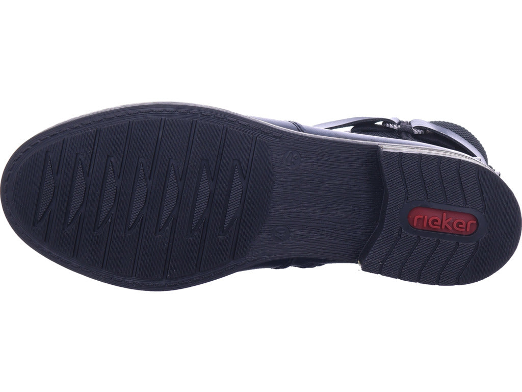 Rieker Damen Stiefel Hwk Damen Stiefel in blau