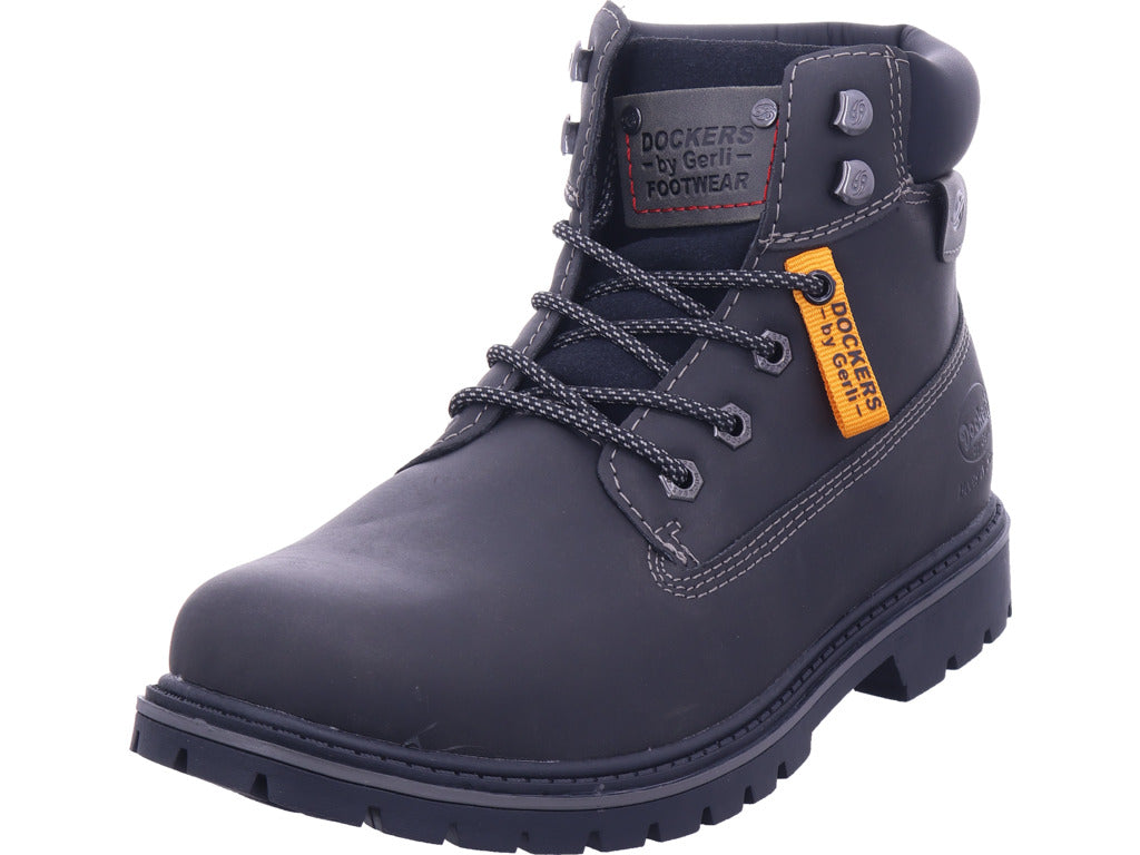 Dockers Herren Stiefel  in schwarz