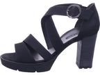 Paul Green Damen Sandale 7942 in schwarz