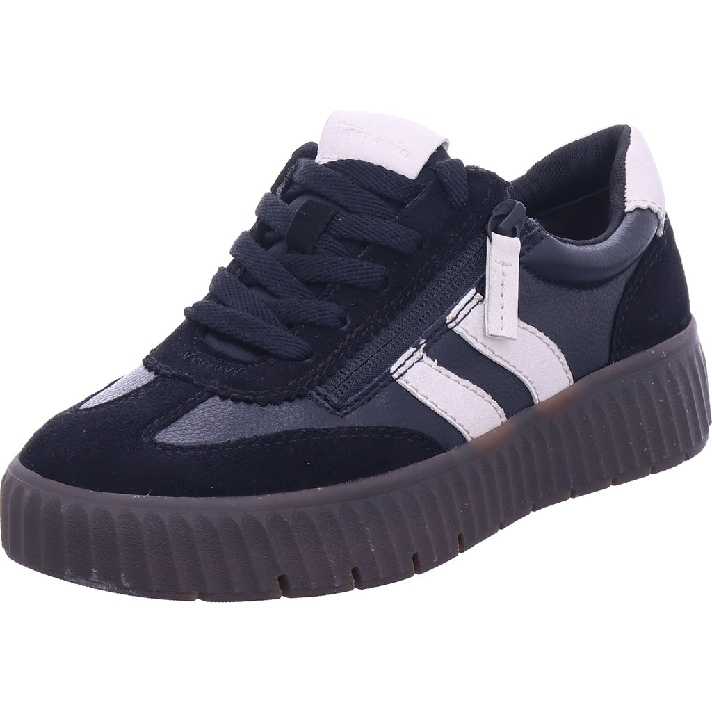 Tamaris Comfort Damen Sneaker  in schwarz