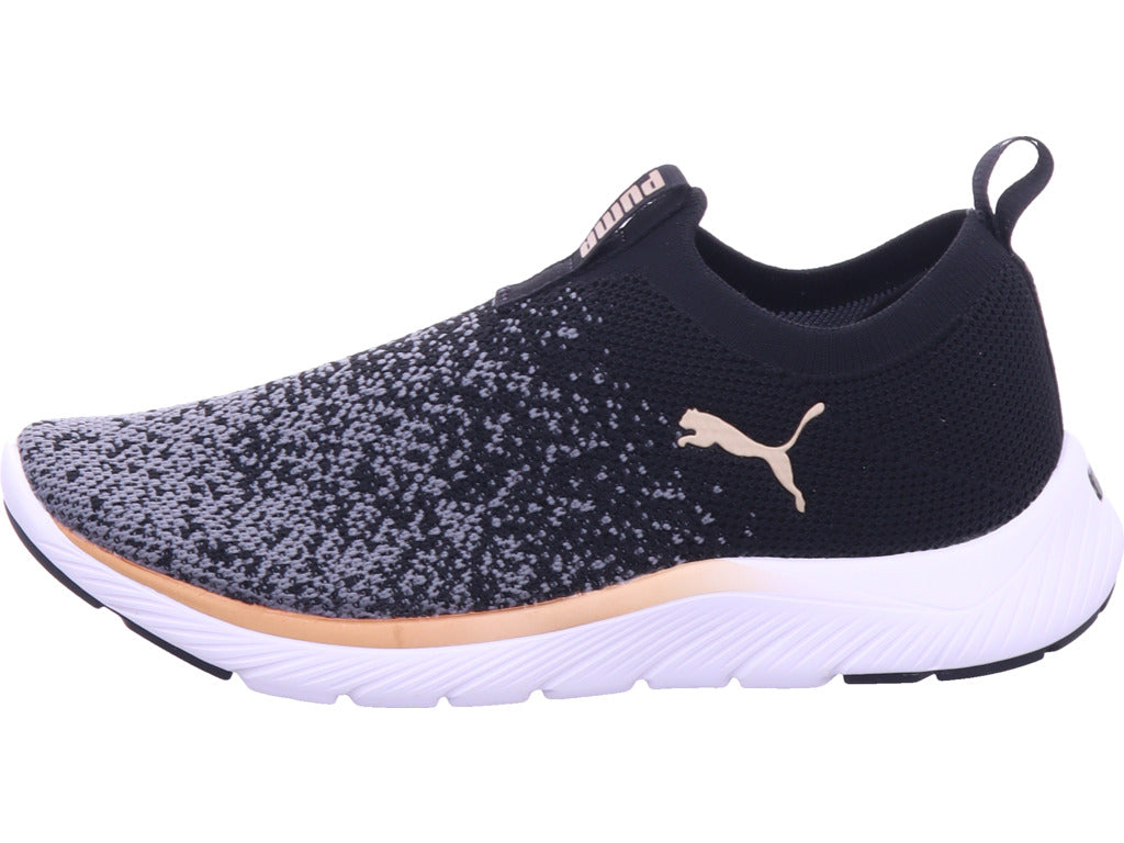 Puma Women's Softride Remi Slip On Sneakers in Black
