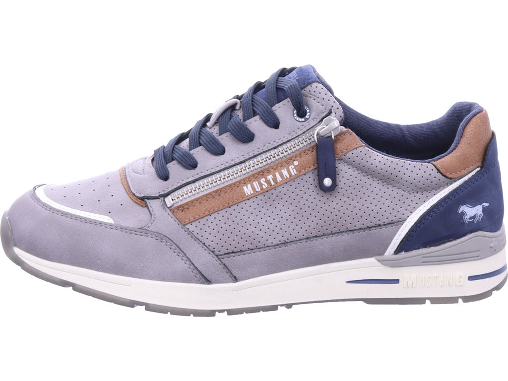 Mustang Men's Half Shoe in Grey