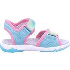 Superfit Girls' Sandals Pebbles in Green