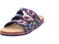 Indigo Mule Deep Footbed Mules in Blue