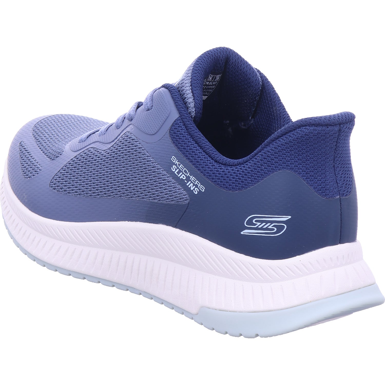 Dámské pantofle SKECHERS v modré barvě