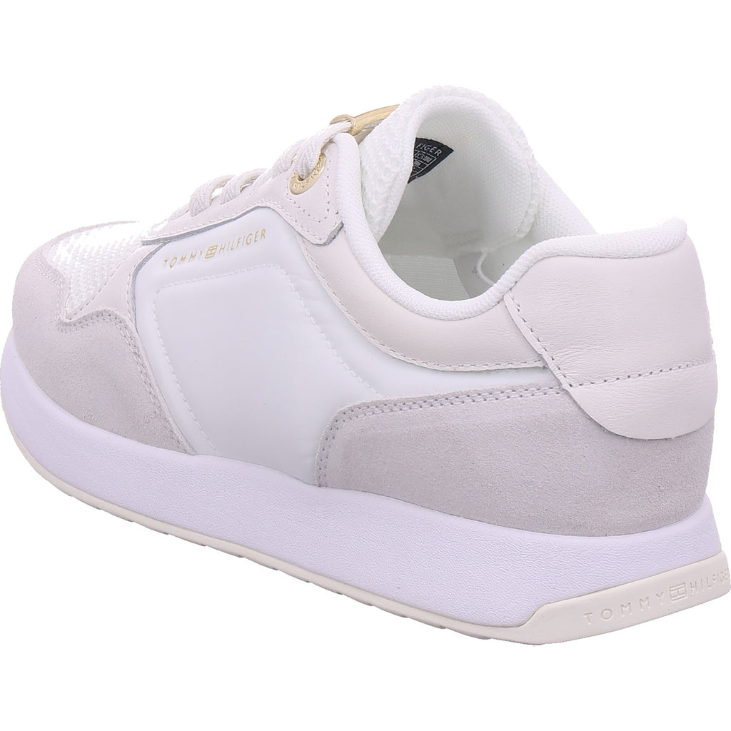Tommy Hilfiger Damen Sneaker Th Chic Eva Runner Mesh in weiß