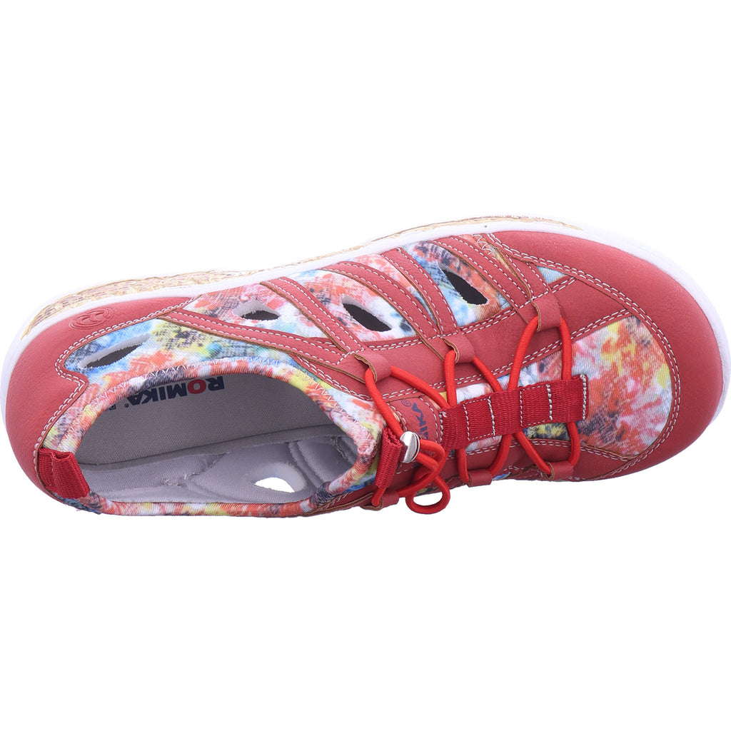Romika women's sneakers in red