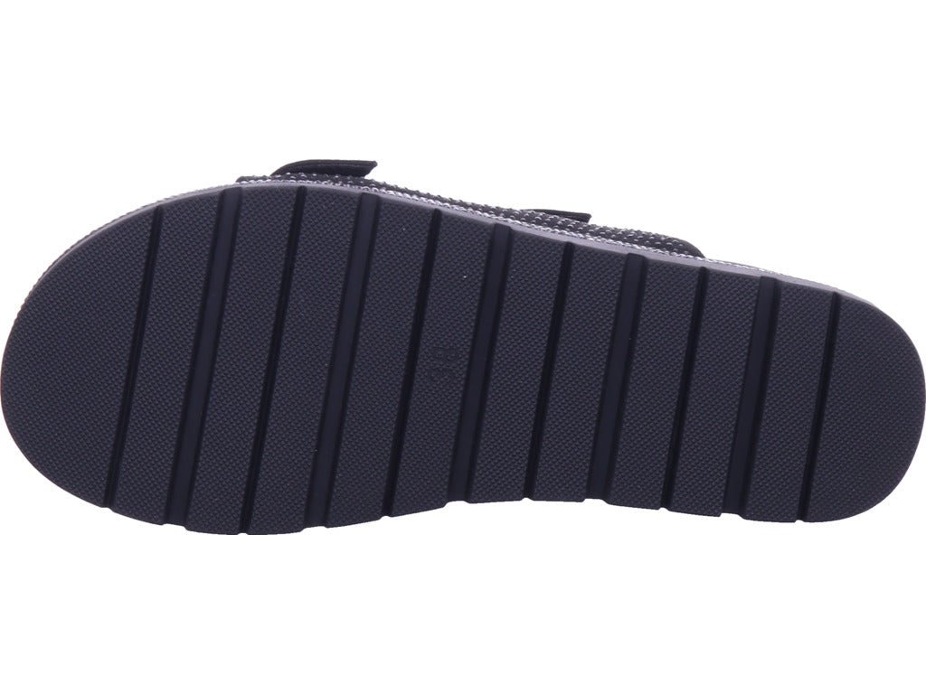 Marco Tozzi Damen Pantolette  in schwarz