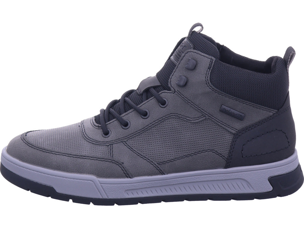 Rieker Herren Stiefel Hwk Herren Stiefel in grau