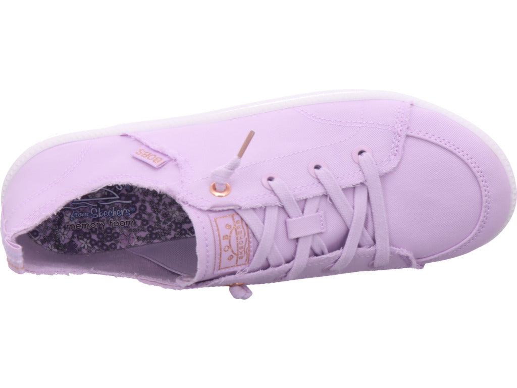 SKECHERS Women's Textile Shoe in Purple