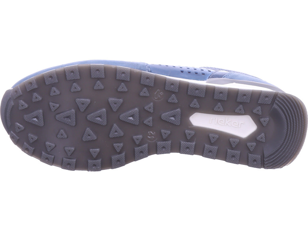 Rieker Herren Halbschuh Fsk Herren Halbschuhe in blau