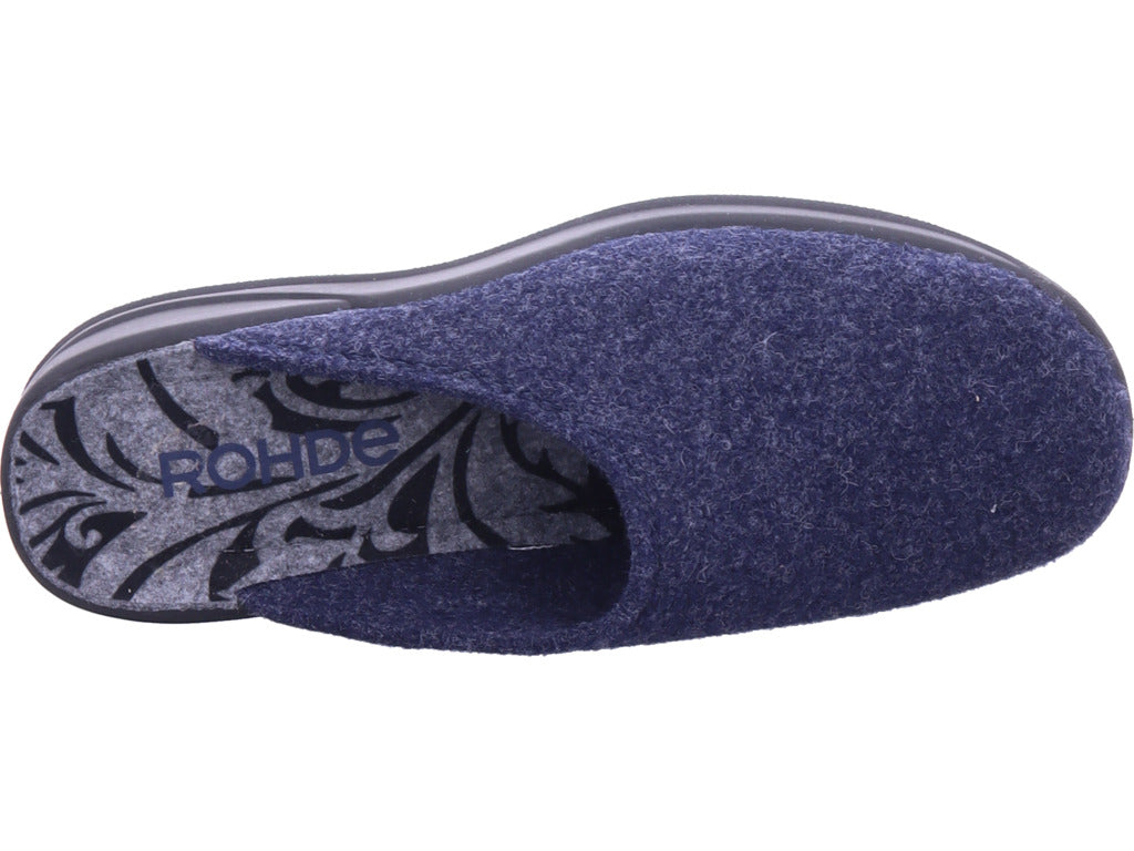 Rohde women's slippers in blue