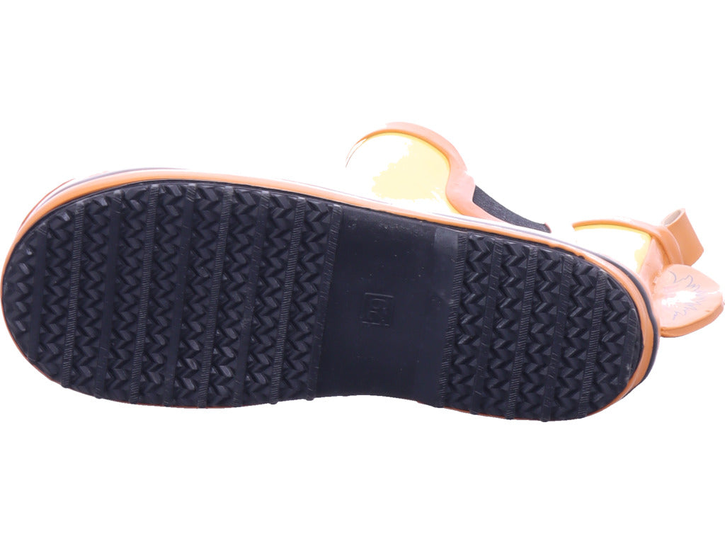 Beck Gymnas Unisex - Children's Rubber Boots Little Lion in yellow