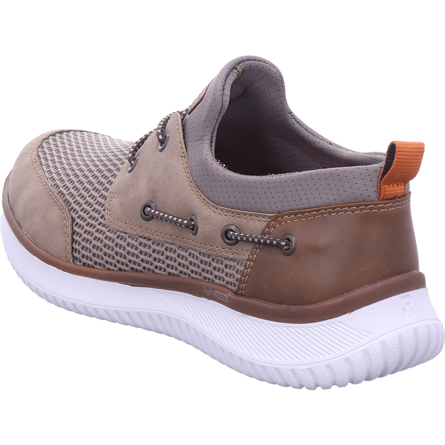 Rieker Men's Slip-On Shoes in Beige