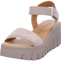 Tamaris Damen Sandalette  in sand-taupe