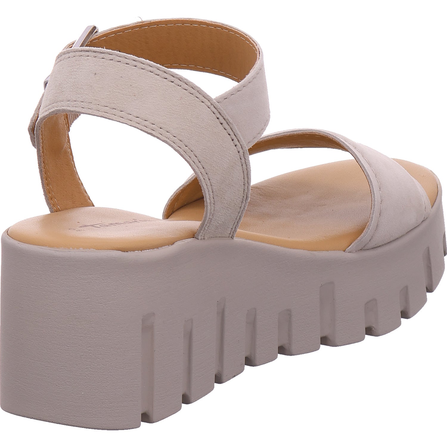 Tamaris Damen Sandalette  in sand-taupe