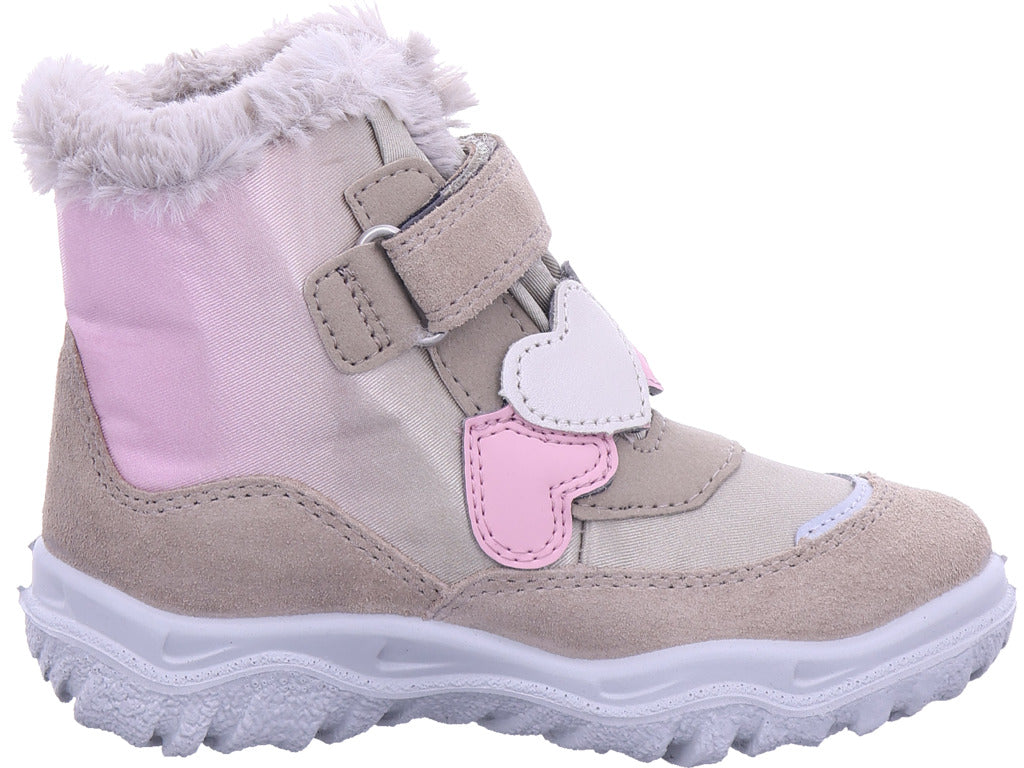 Superfit Mädchen Moonboots Schuh Textil \ Husky1 in beige