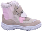 Superfit Mädchen Moonboots Schuh Textil \ Husky1 in beige
