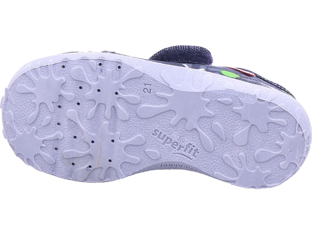 Superfit Chlapecké bačkory Textilní \ Spotty v modré