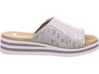 Rieker Damen  Fsk Damen Sandalen in grau
