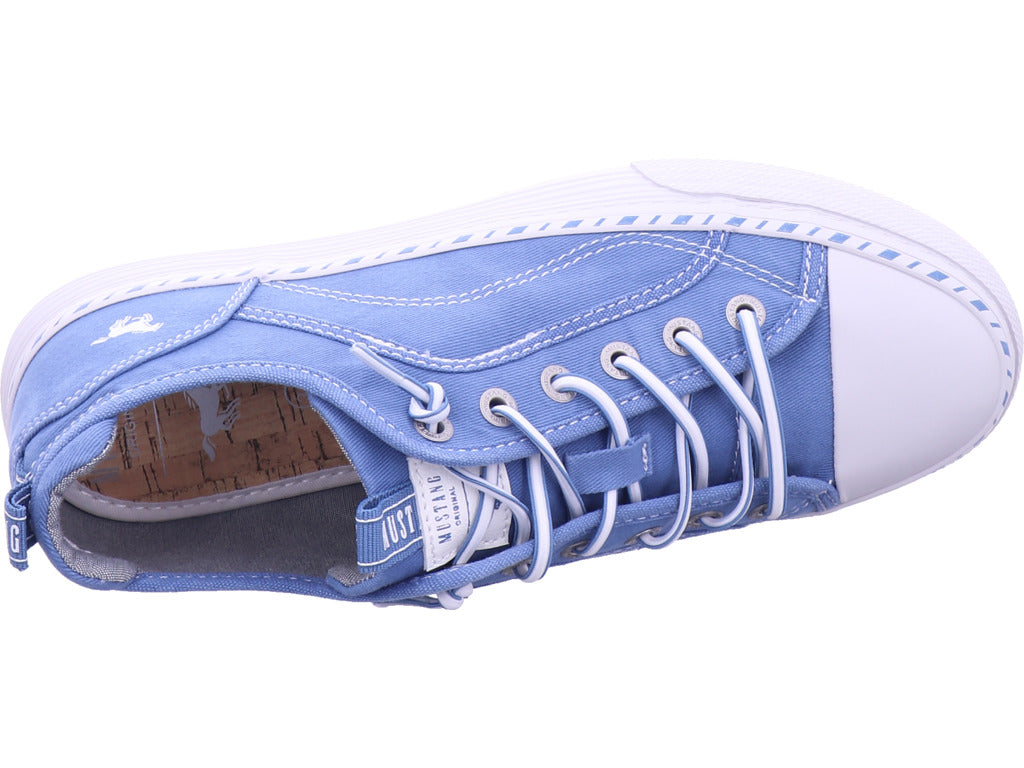 Mustang Damen Textilschuh  in blau