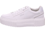 s.Oliver women's sneakers in white