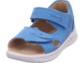 Superfit Jungen Sandalette Sandale Leder \ Lagoon in blau