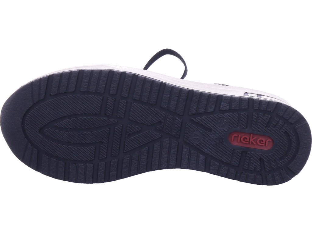 Rieker Damen Sneaker Hwk Damen Halbschuhe in schwarz