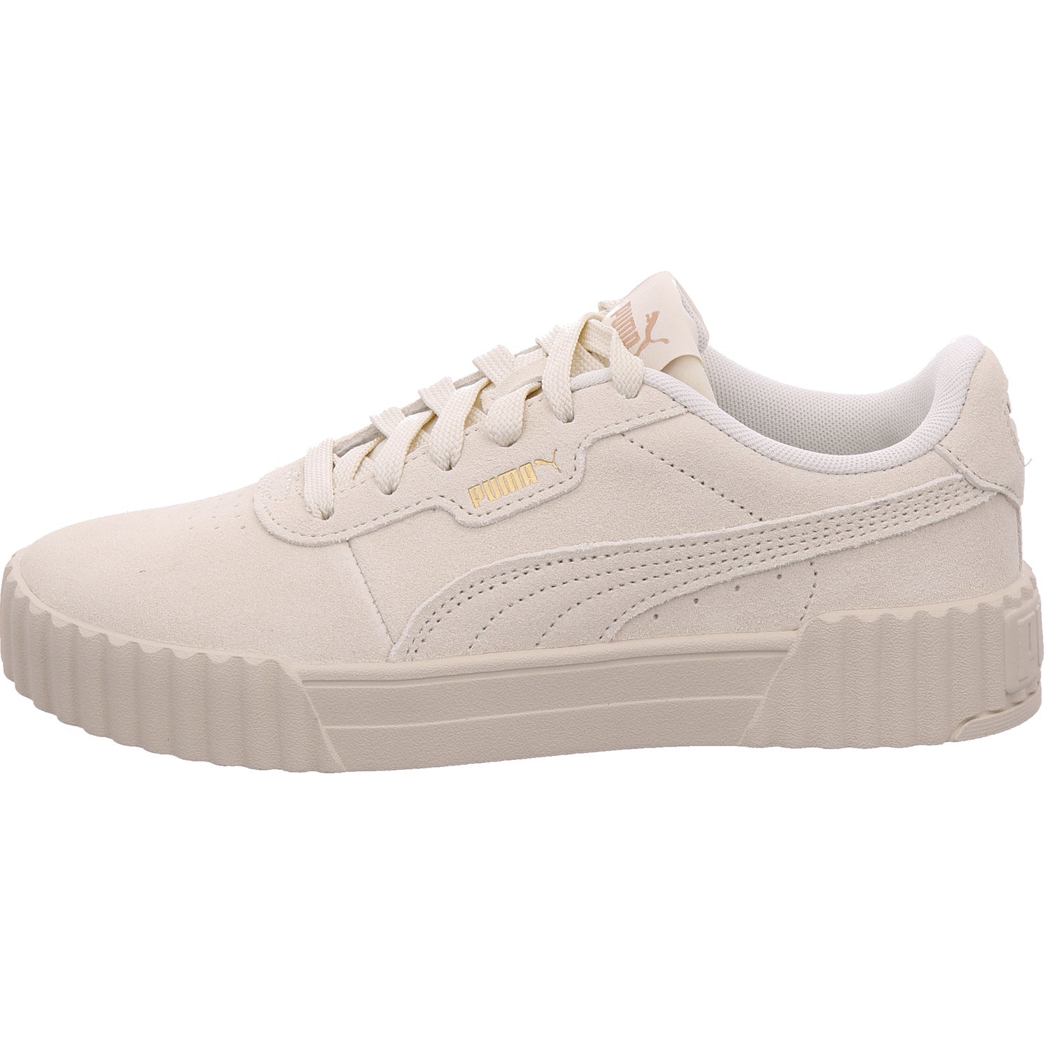 Puma Damen Sneaker Carina 3.0 Sd in beige