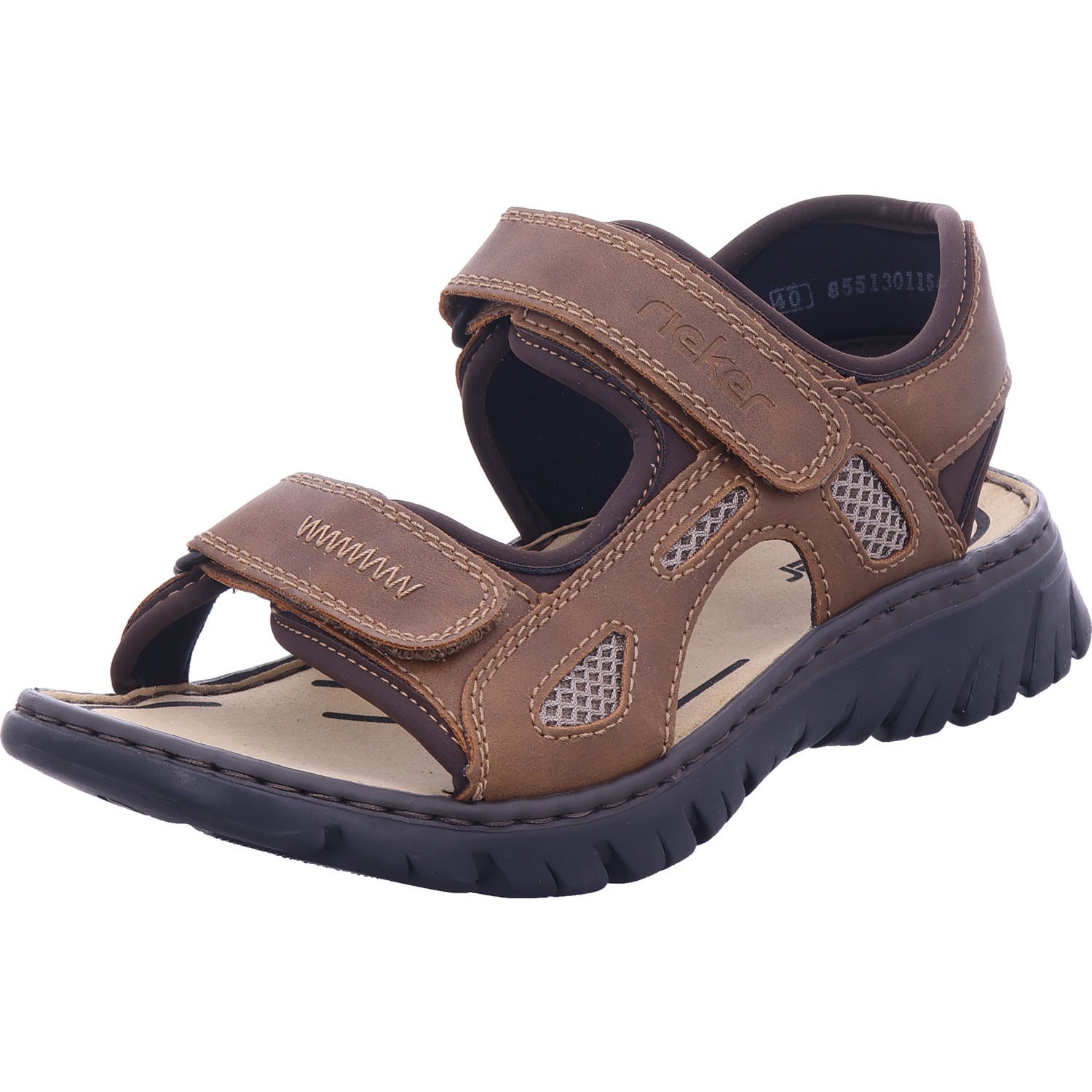 Rieker Herren Sandalette  in braun