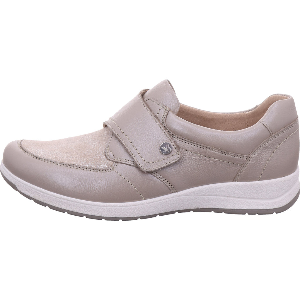 Caprice Damen Slipper  in sand-taupe