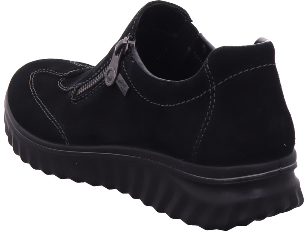 Rieker Damen Slipper Hwk Damen Halbschuhe in schwarz