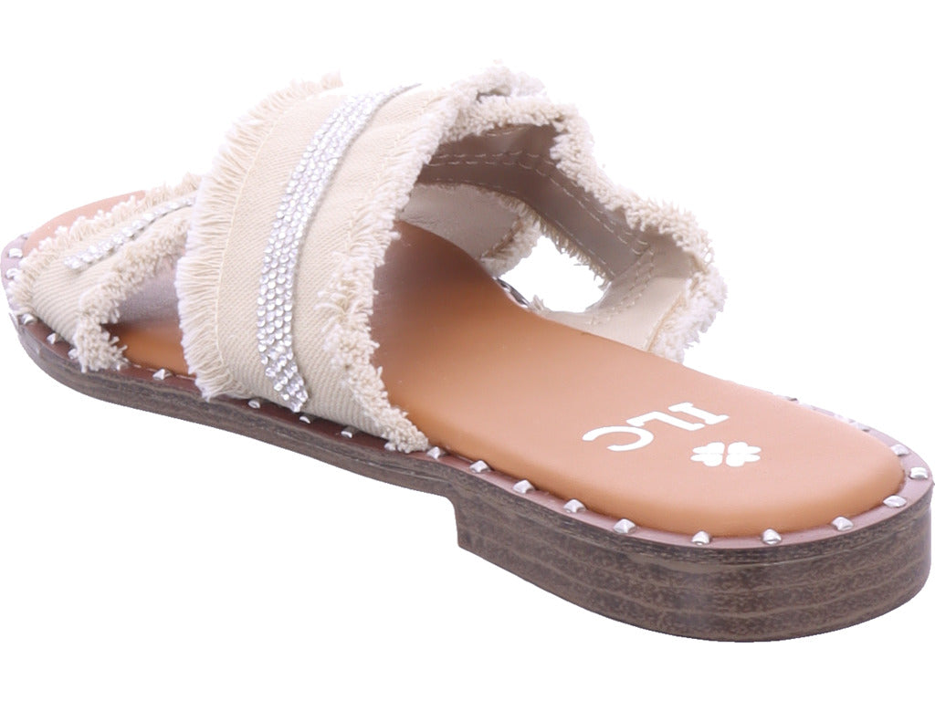 ILC Damen Pantolette  in beige