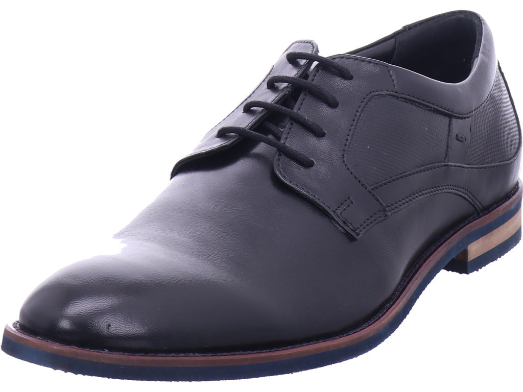 Mustang Herren Businessschuh Schwarz Metrometro in schwarz