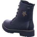 Dívčí kotníkové boty Planet Footwear v černé barvě