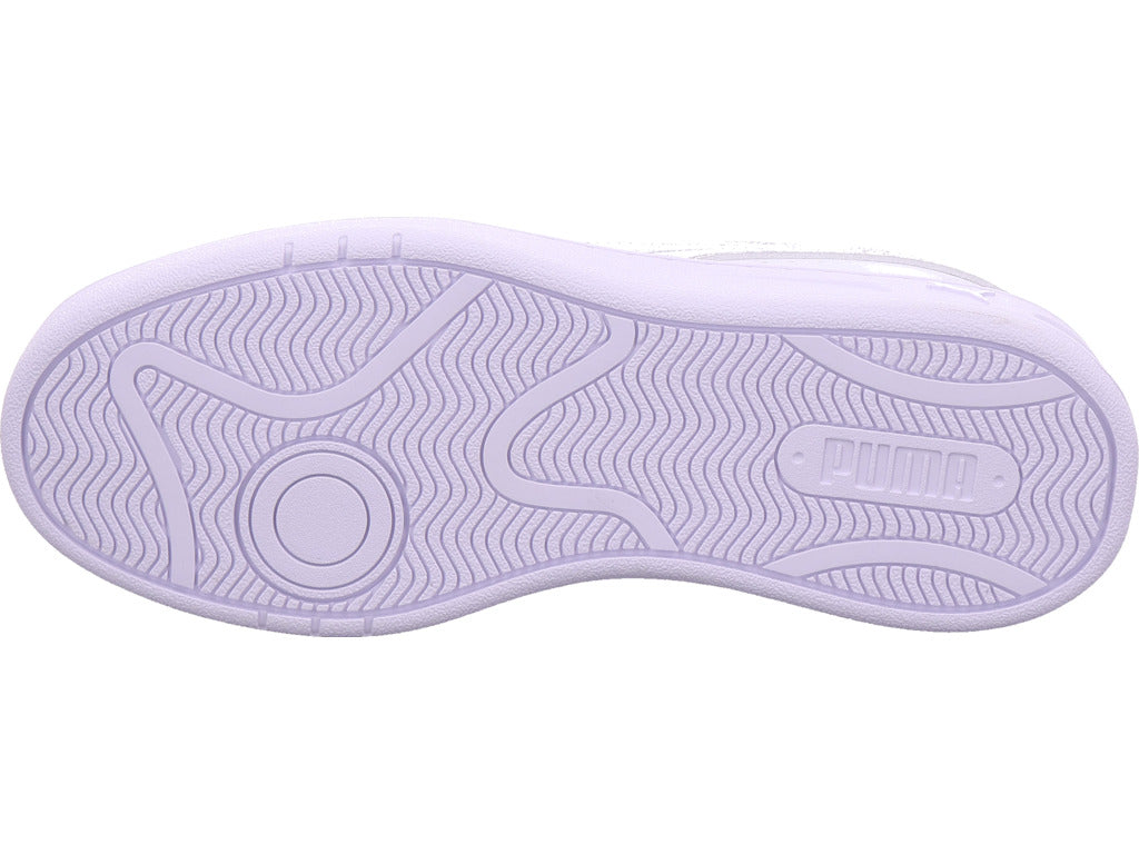 Puma Damen Sneaker Court Lally Metallic Whisper in weiß