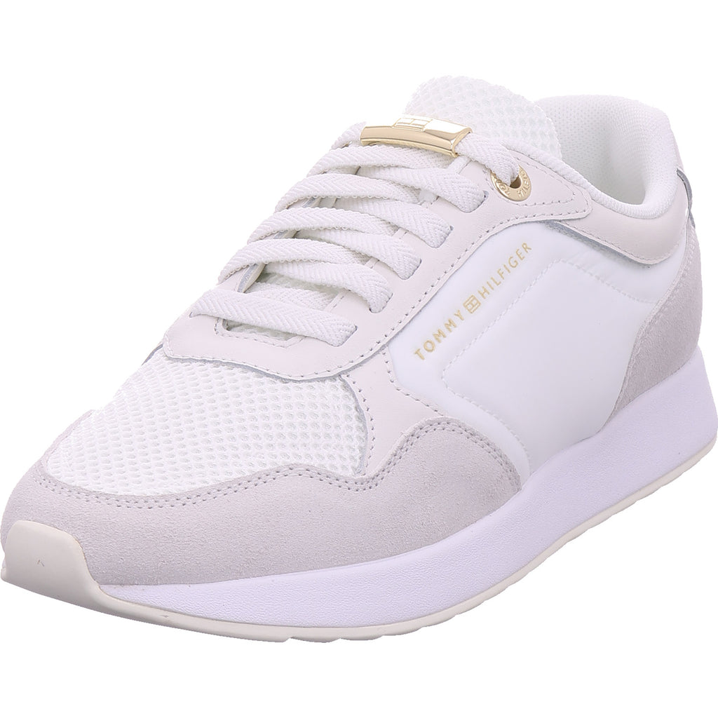 Tommy Hilfiger Damen Sneaker Th Chic Eva Runner Mesh in weiß