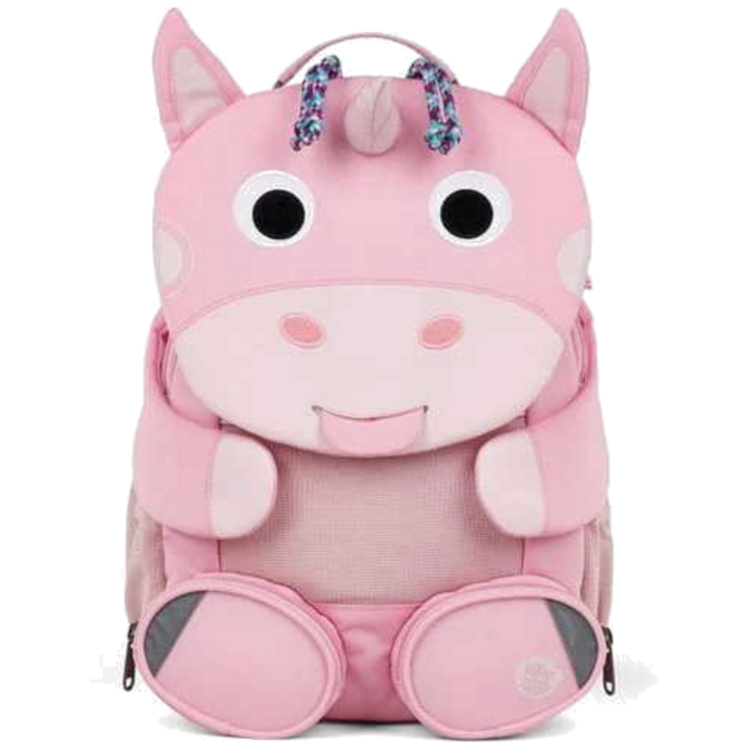 Affenzahn Unisex - Kinder Rucksack Kindergarten Backpack Einhorn in pink