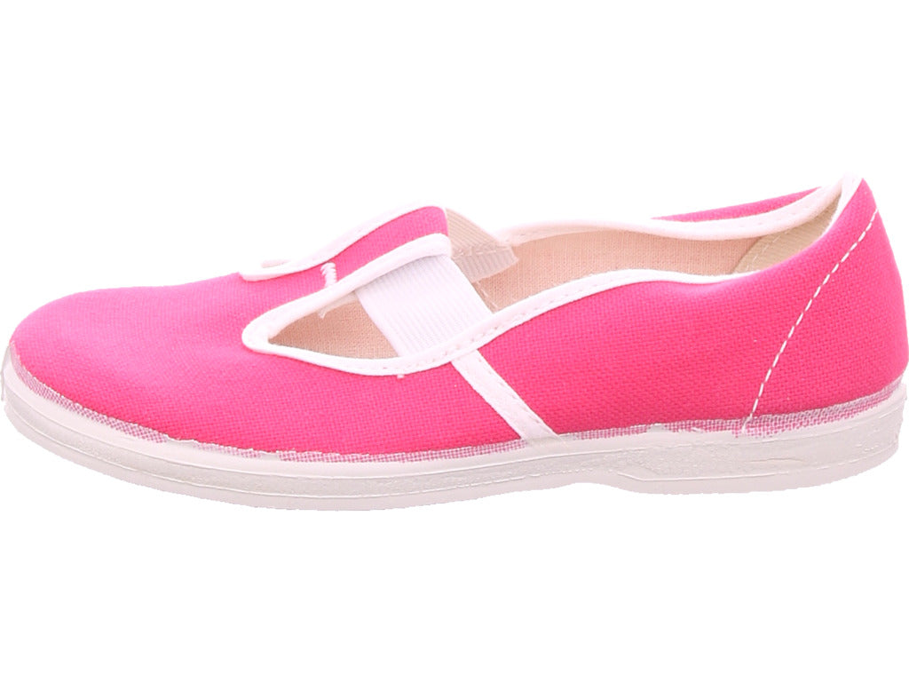 Dívčí tenisky Beck 306 Basic Pink červené