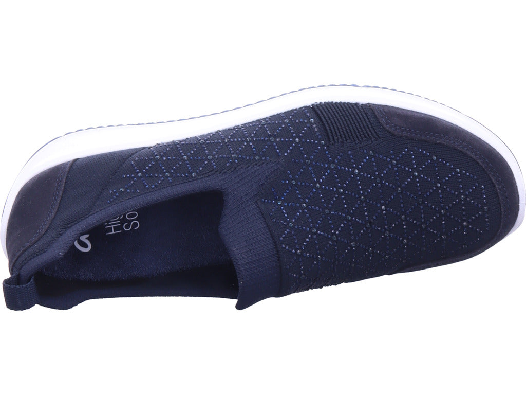 Ara Damen Slipper Lissabon in blau