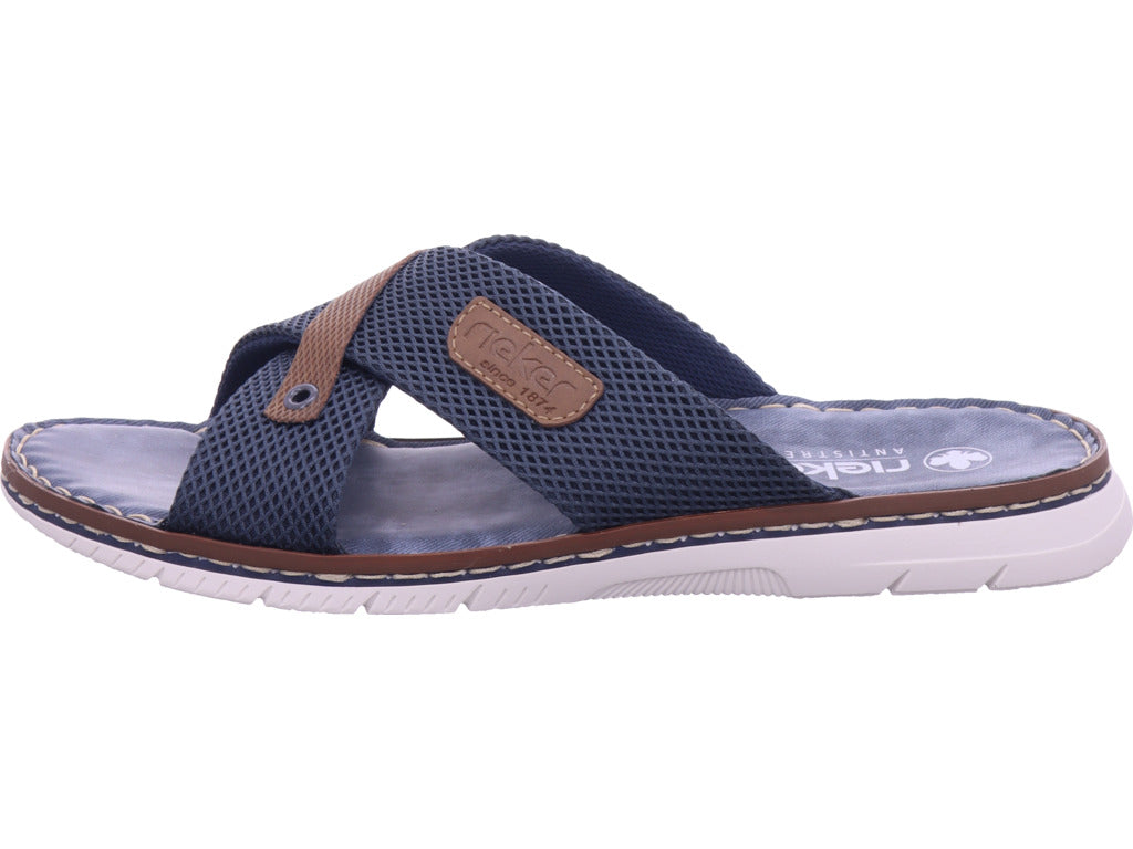 Rieker Men's Mules, Men's Sandals in Blue