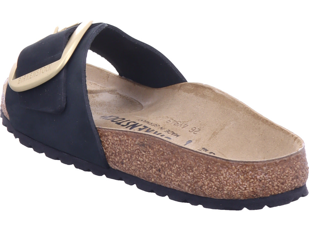 Birkenstock Madrid Big Buckle v černé barvě