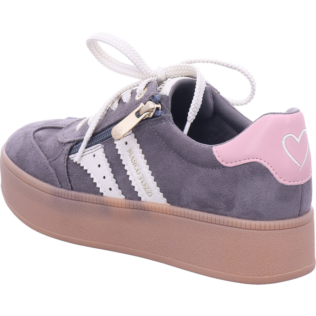 Marco Tozzi Damen Halbschuh  in grau